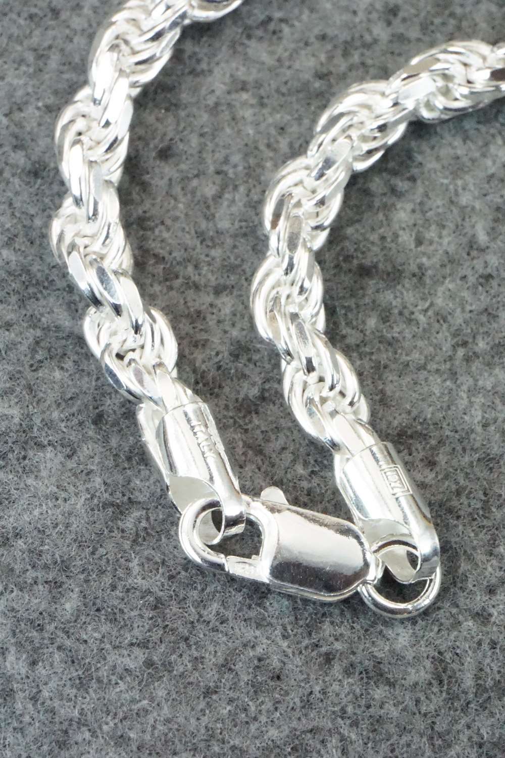 Sterling Silver Chain Necklace - Sterling Silver 20"