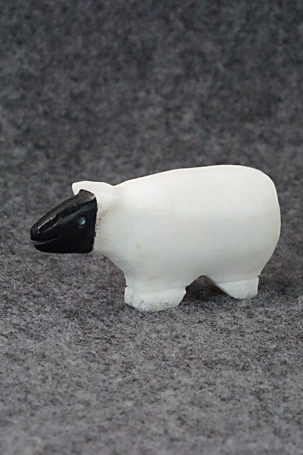 Lamb Zuni Fetish Carving - Tim Lementino