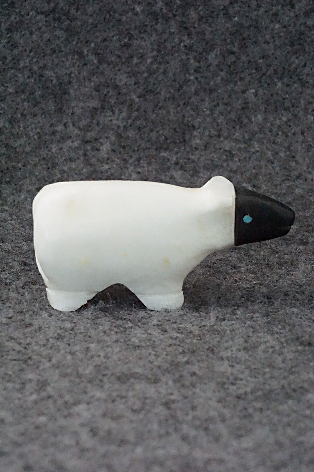 Lamb Zuni Fetish Carving - Tim Lementino