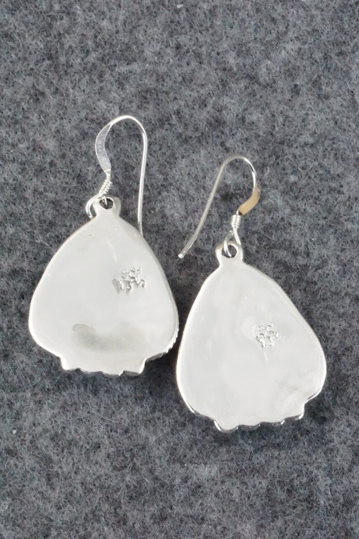 Turquoise & Sterling Silver Earrings - Sharon McCarthy
