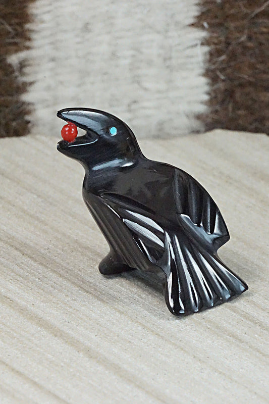 Crow Zuni Fetish Carving - Calvert Bowannie