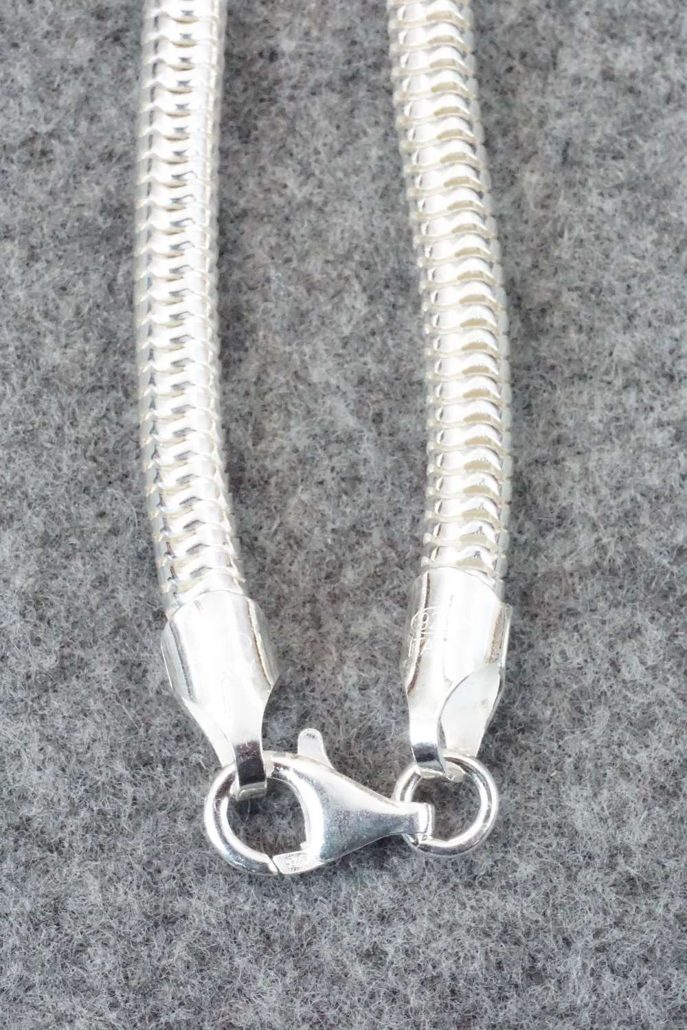 Sterling Silver Chain Necklace - Sterling Silver 20"