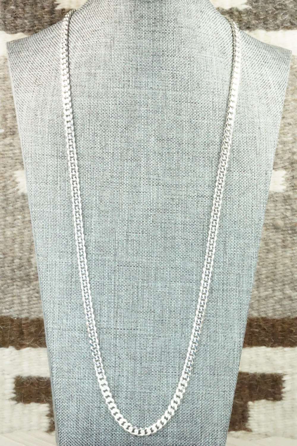 Sterling Silver Chain Necklace - Sterling Silver 30"
