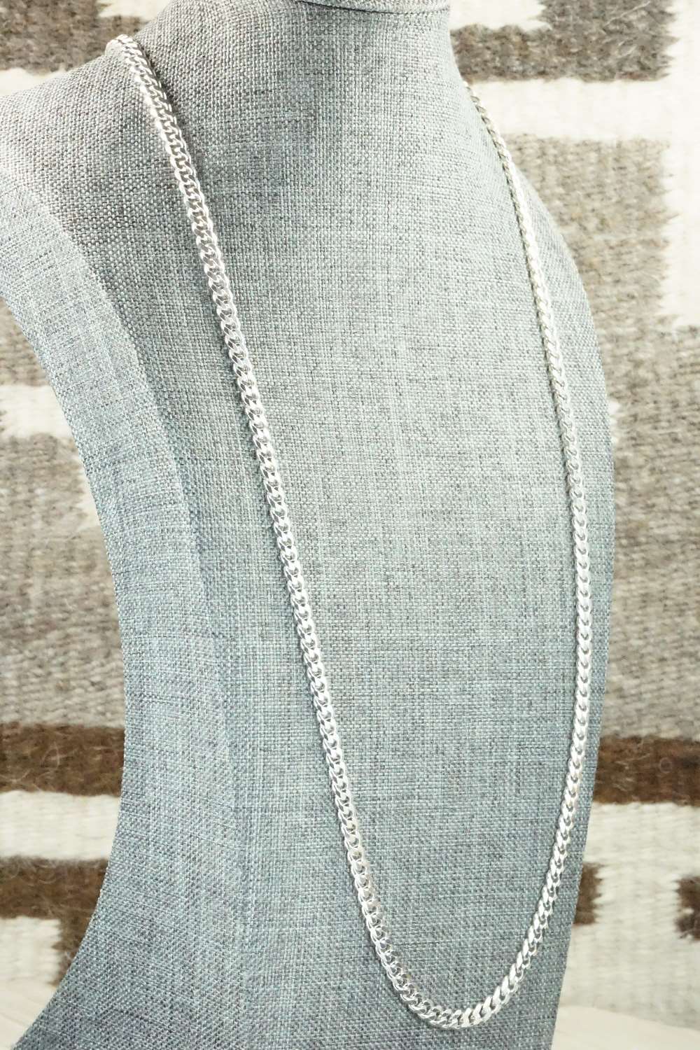 Sterling Silver Chain Necklace - Sterling Silver 30"