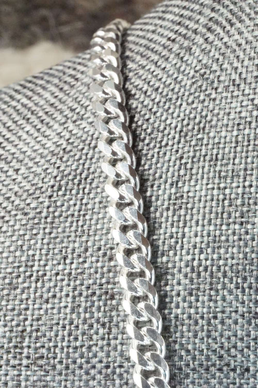 Sterling Silver Chain Necklace - Sterling Silver 30"