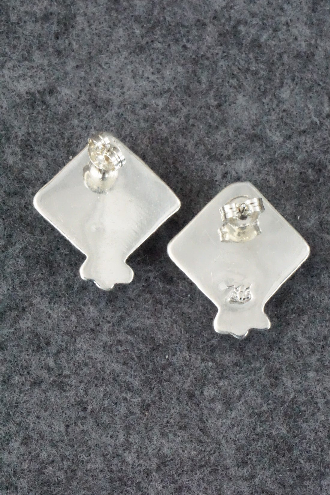 Turquoise & Sterling Silver Earrings - Sharon McCarthy
