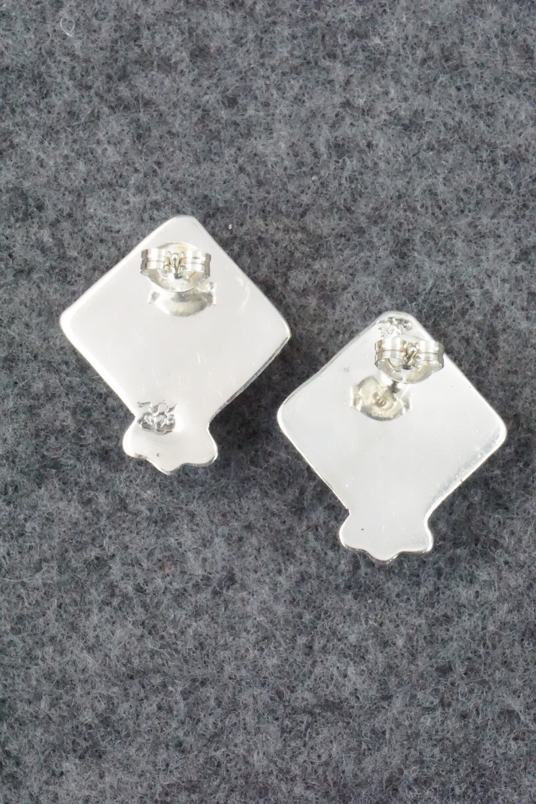 Turquoise & Sterling Silver Earrings - Sharon McCarthy