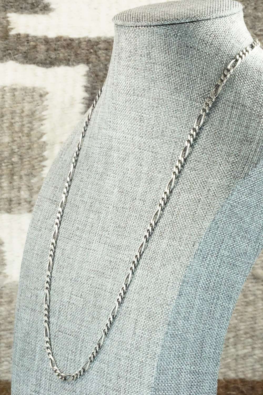 Sterling Silver Chain Necklace - Sterling Silver 22"