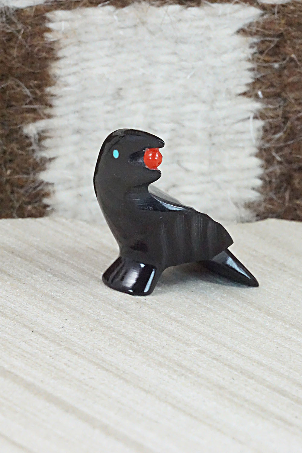 Crow Zuni Fetish Carving - Calvert Bowannie