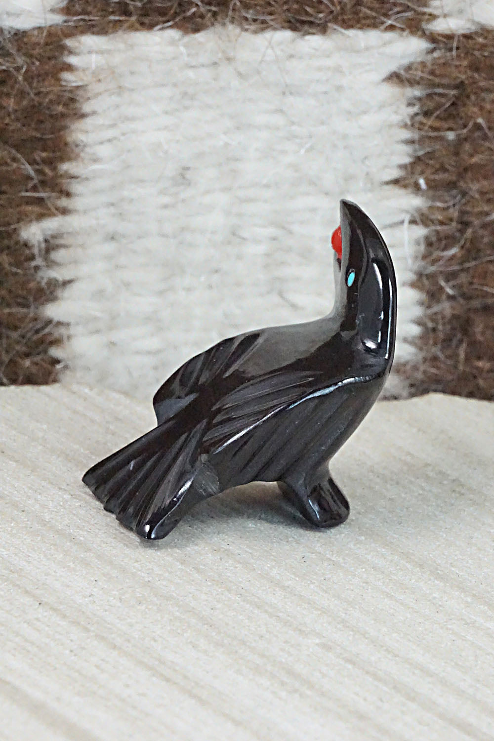 Crow Zuni Fetish Carving - Calvert Bowannie