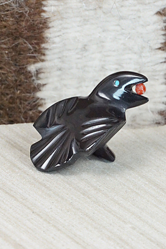 Crow Zuni Fetish Carving - Calvert Bowannie