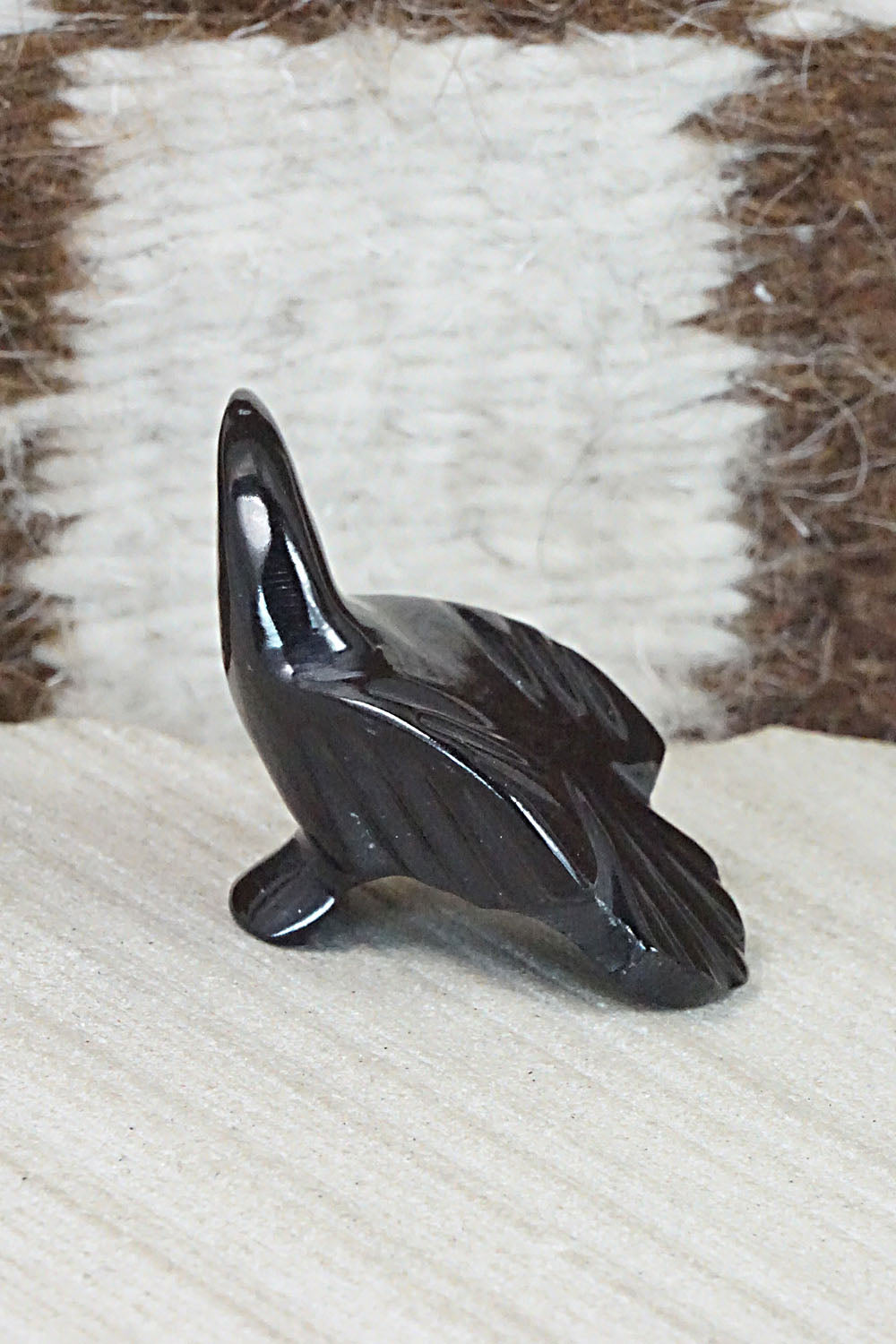 Crow Zuni Fetish Carving - Calvert Bowannie