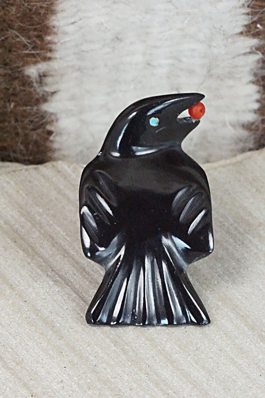 Crow Zuni Fetish Carving - Calvert Bowannie