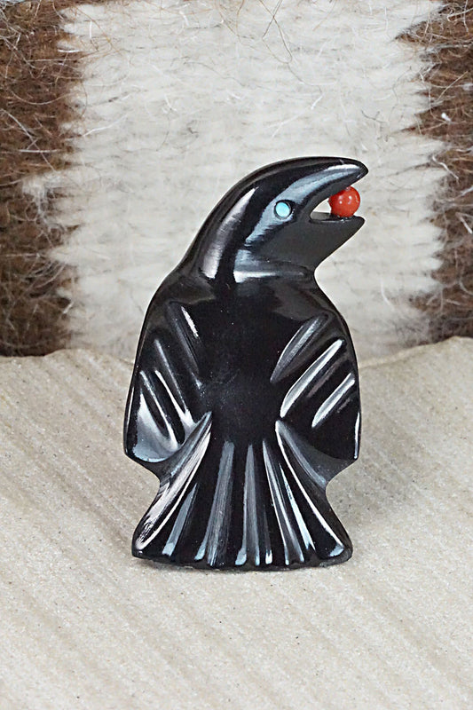 Crow Zuni Fetish Carving - Calvert Bowannie