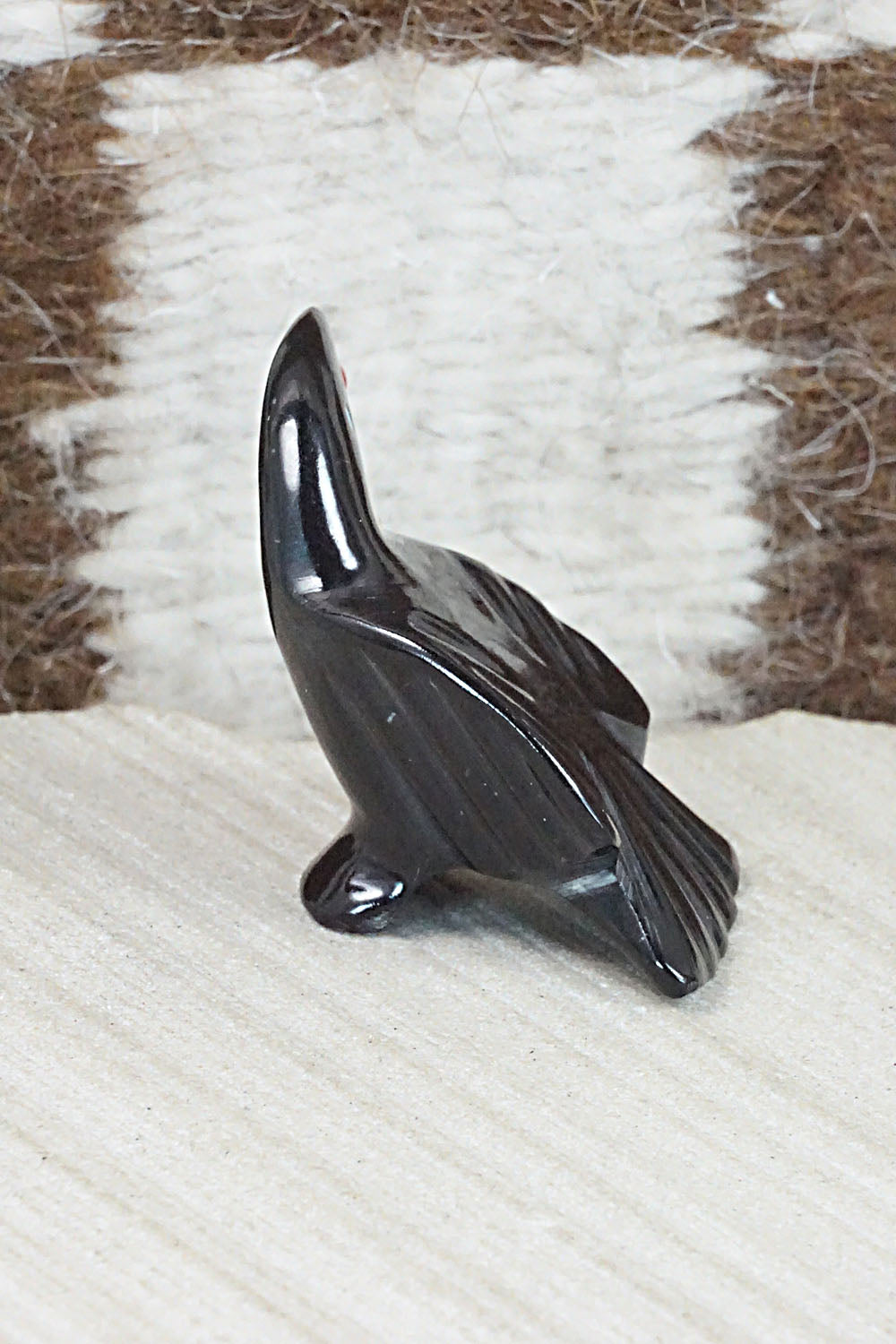 Crow Zuni Fetish Carving - Calvert Bowannie