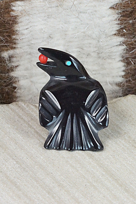 Crow Zuni Fetish Carving - Calvert Bowannie