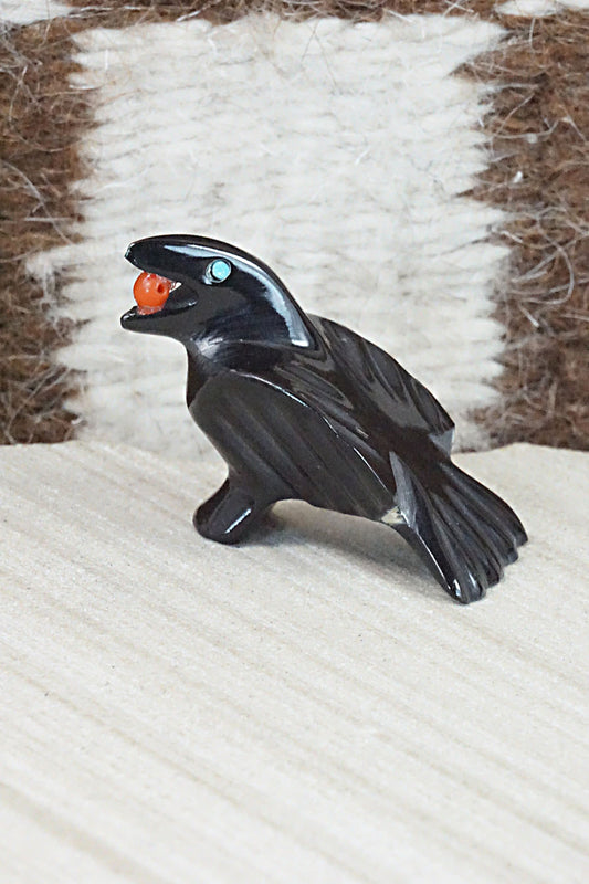 Crow Zuni Fetish Carving - Calvert Bowannie