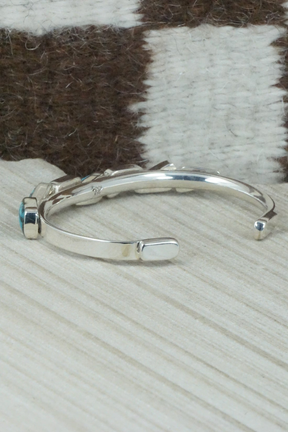 Turquoise & Sterling Silver Bracelet - Sadie Jim