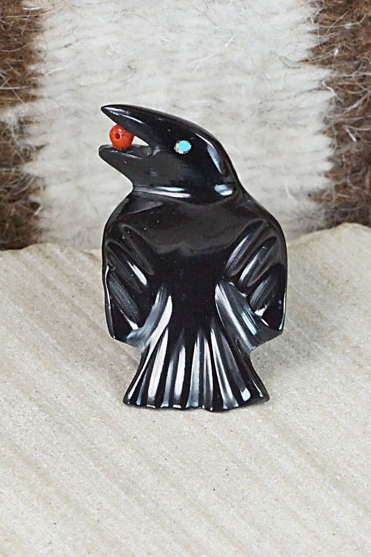 Crow Zuni Fetish Carving - Calvert Bowannie