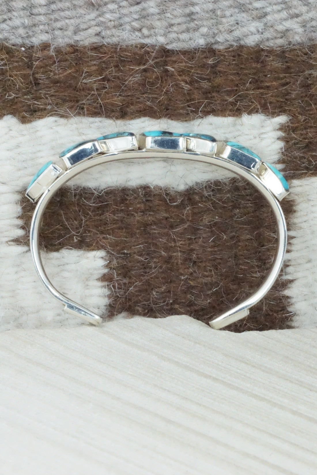 Turquoise & Sterling Silver Bracelet - Sadie Jim
