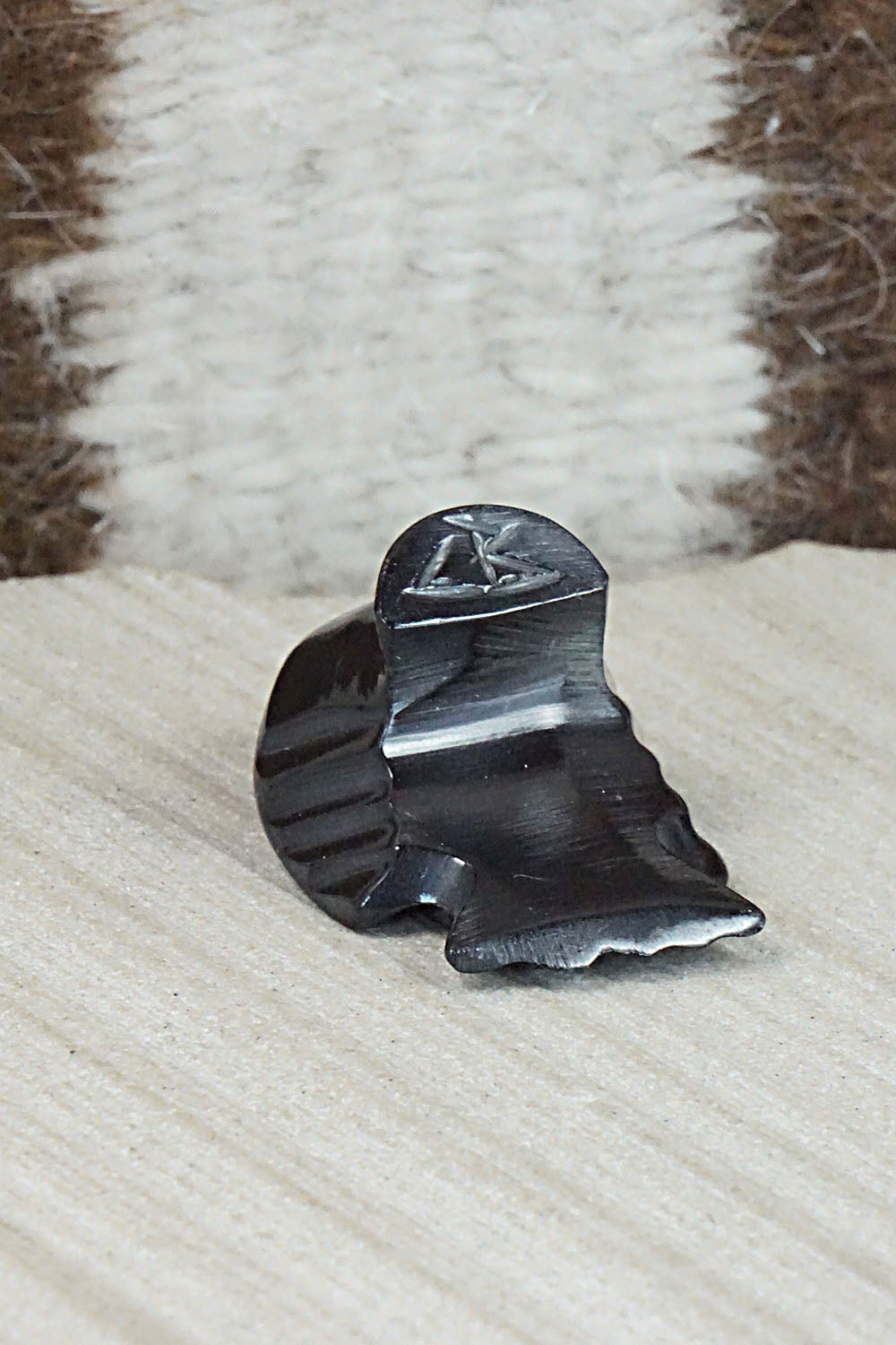 Crow Zuni Fetish Carving - Calvert Bowannie