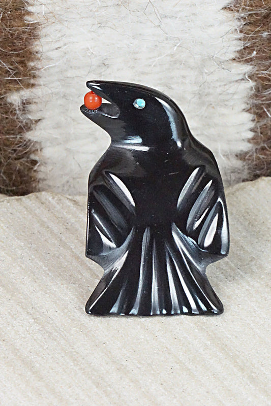 Crow Zuni Fetish Carving - Calvert Bowannie