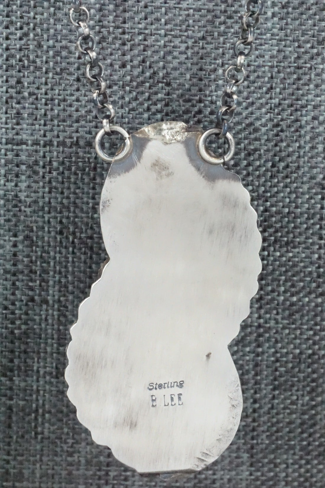 Turquoise & Sterling Silver Necklace - Betta Lee
