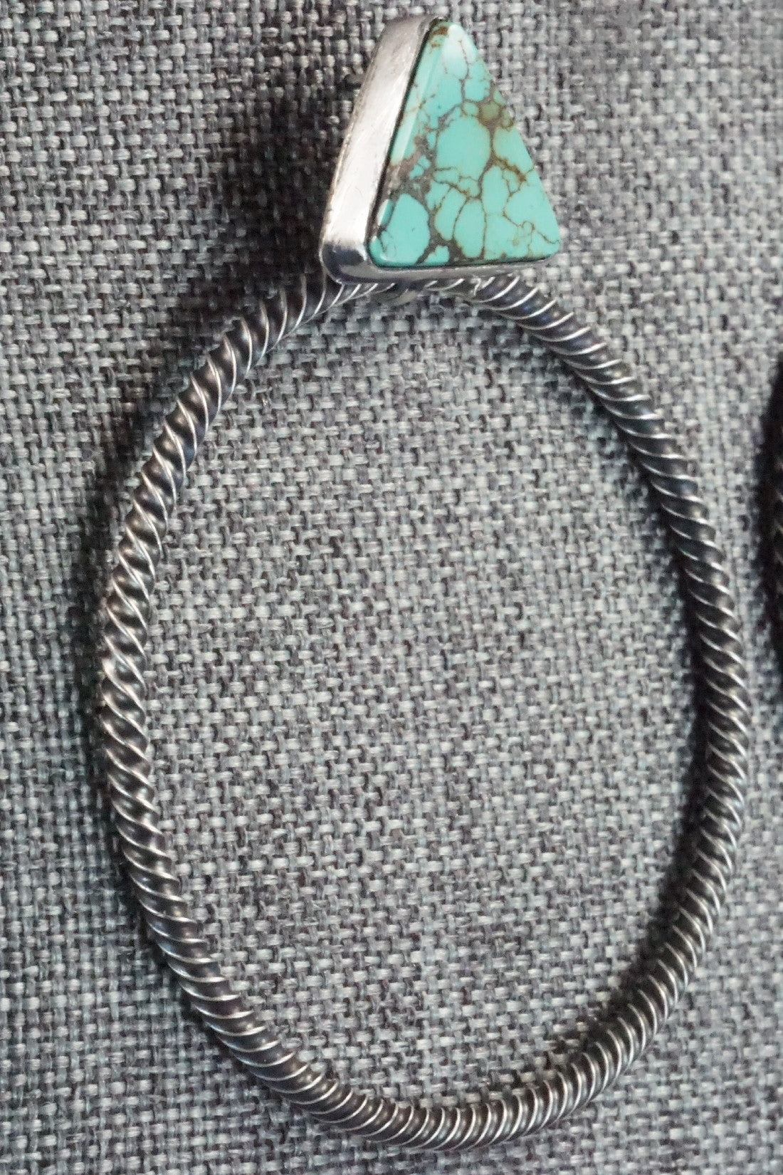 Turquoise & Sterling Silver Earrings - Verley Betone