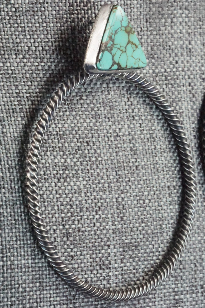 Turquoise & Sterling Silver Earrings - Verley Betone