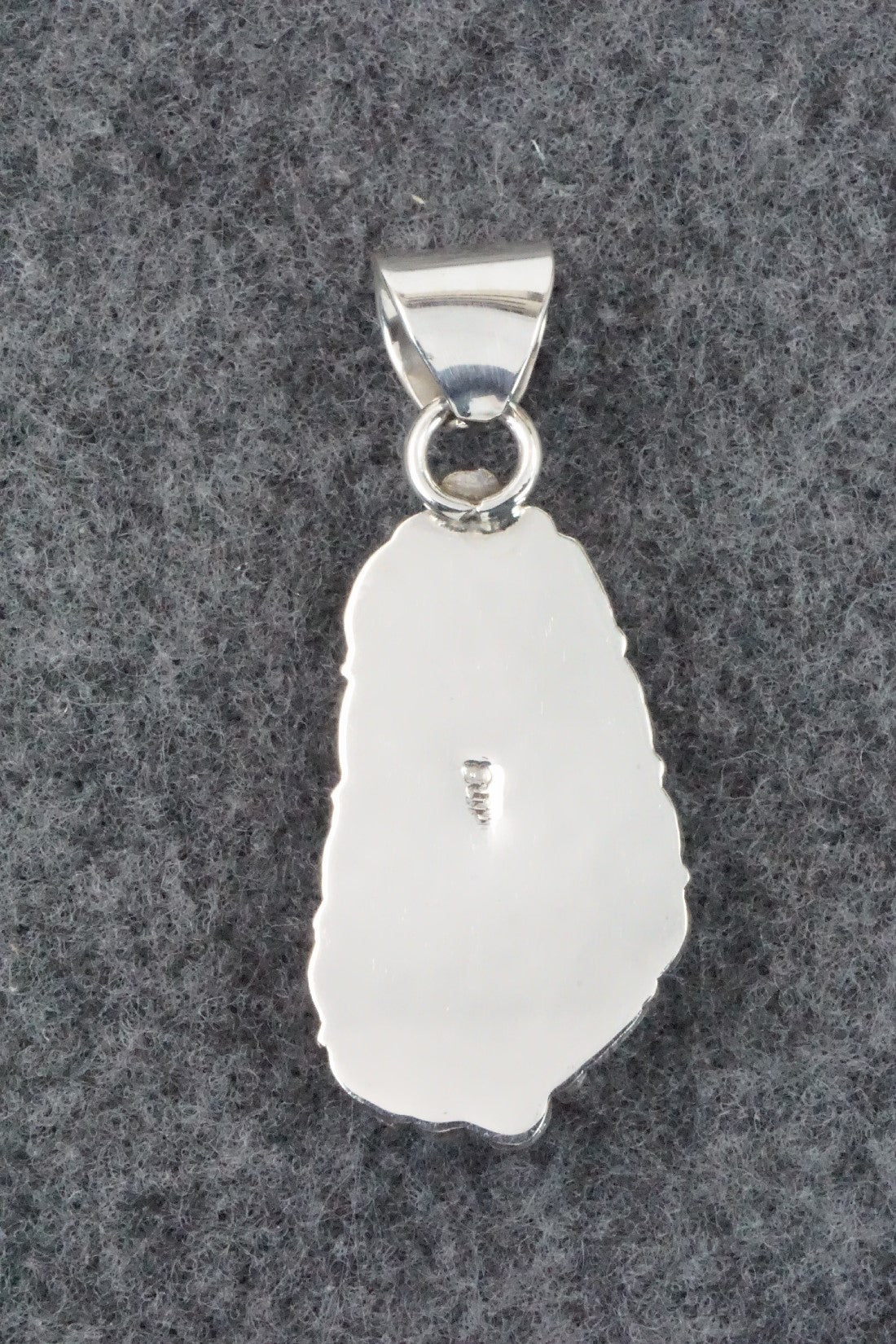 Turquoise & Sterling Silver Pendant - Samuel Yellowhair