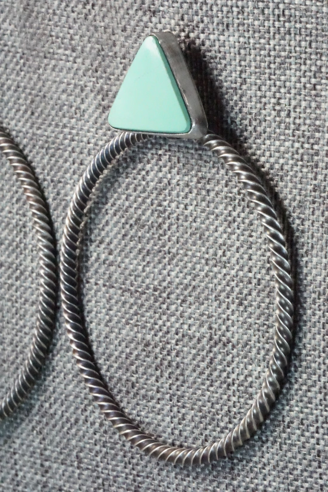 Turquoise & Sterling Silver Earrings - Verley Betone