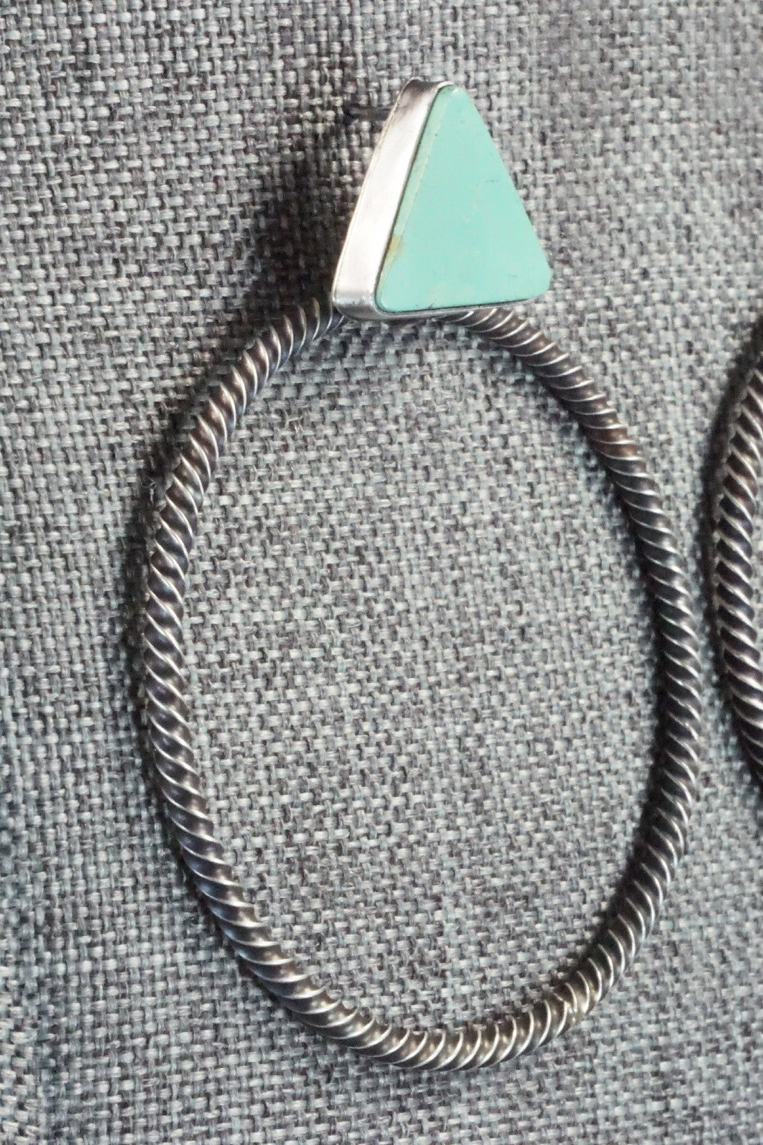 Turquoise & Sterling Silver Earrings - Verley Betone