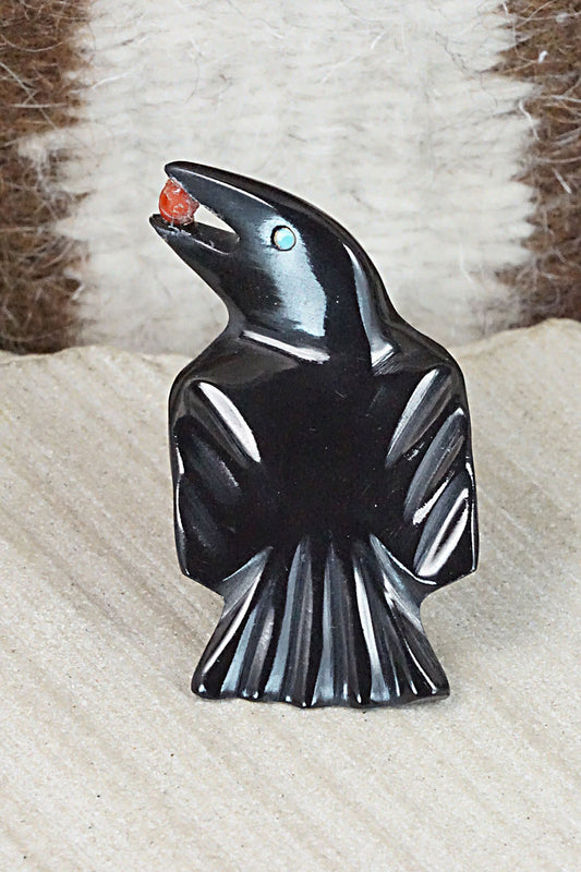 Crow Zuni Fetish Carving - Calvert Bowannie