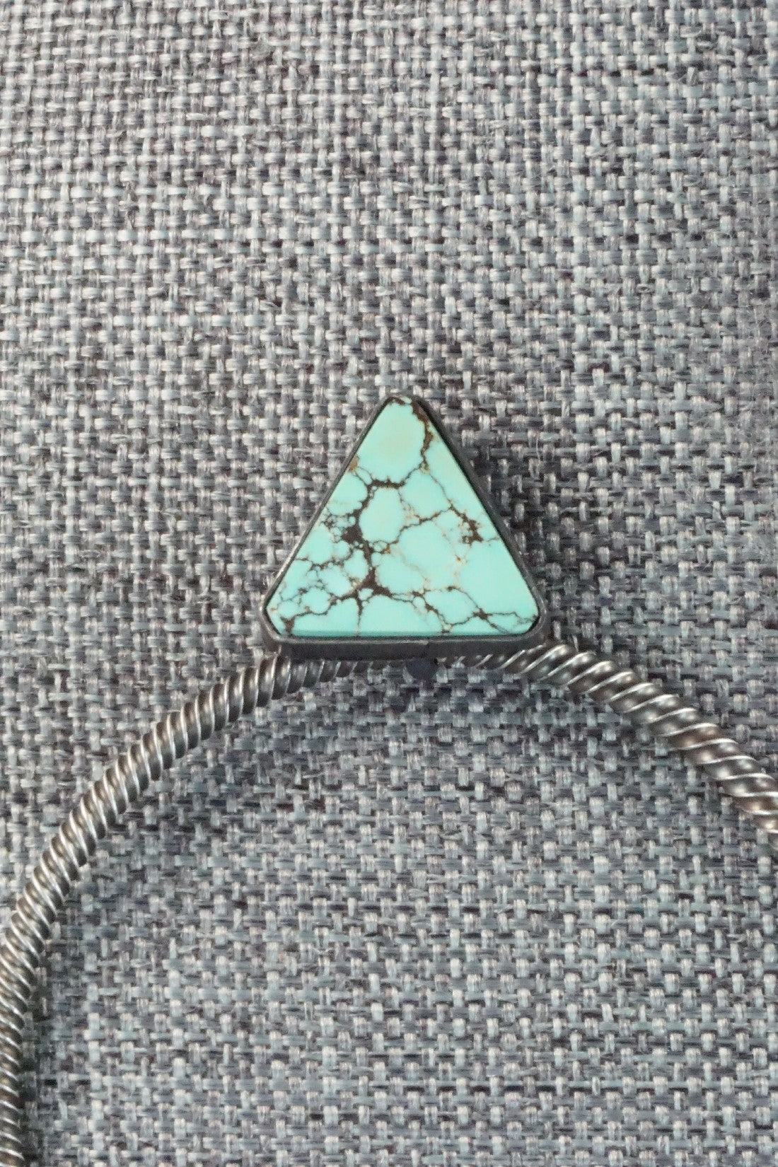 Turquoise & Sterling Silver Earrings - Verley Betone