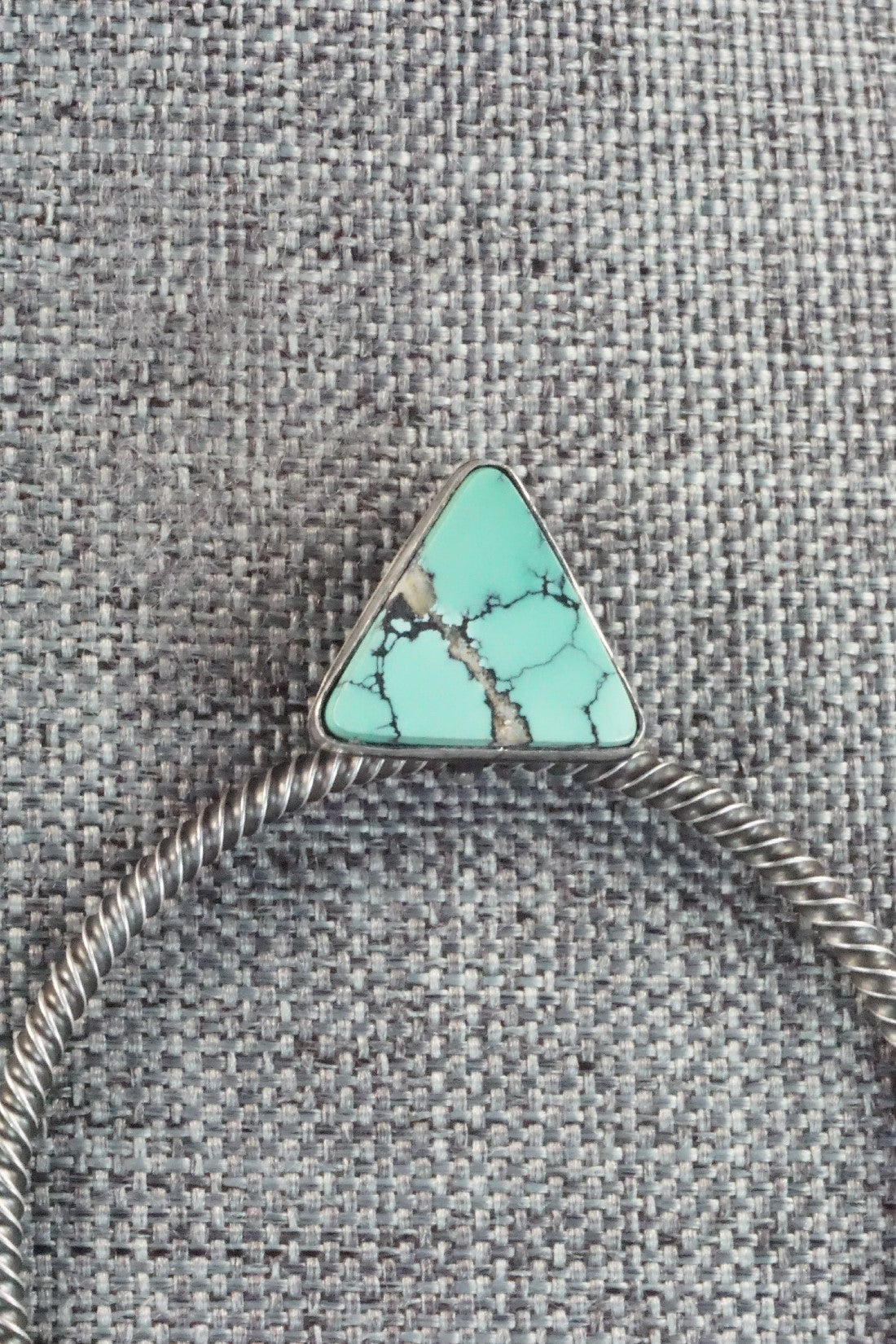 Turquoise & Sterling Silver Earrings - Verley Betone