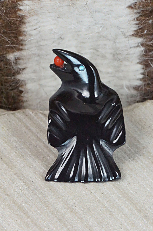 Crow Zuni Fetish Carving - Calvert Bowannie