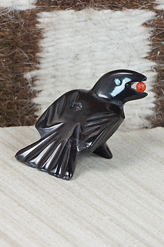 Crow Zuni Fetish Carving - Calvert Bowannie