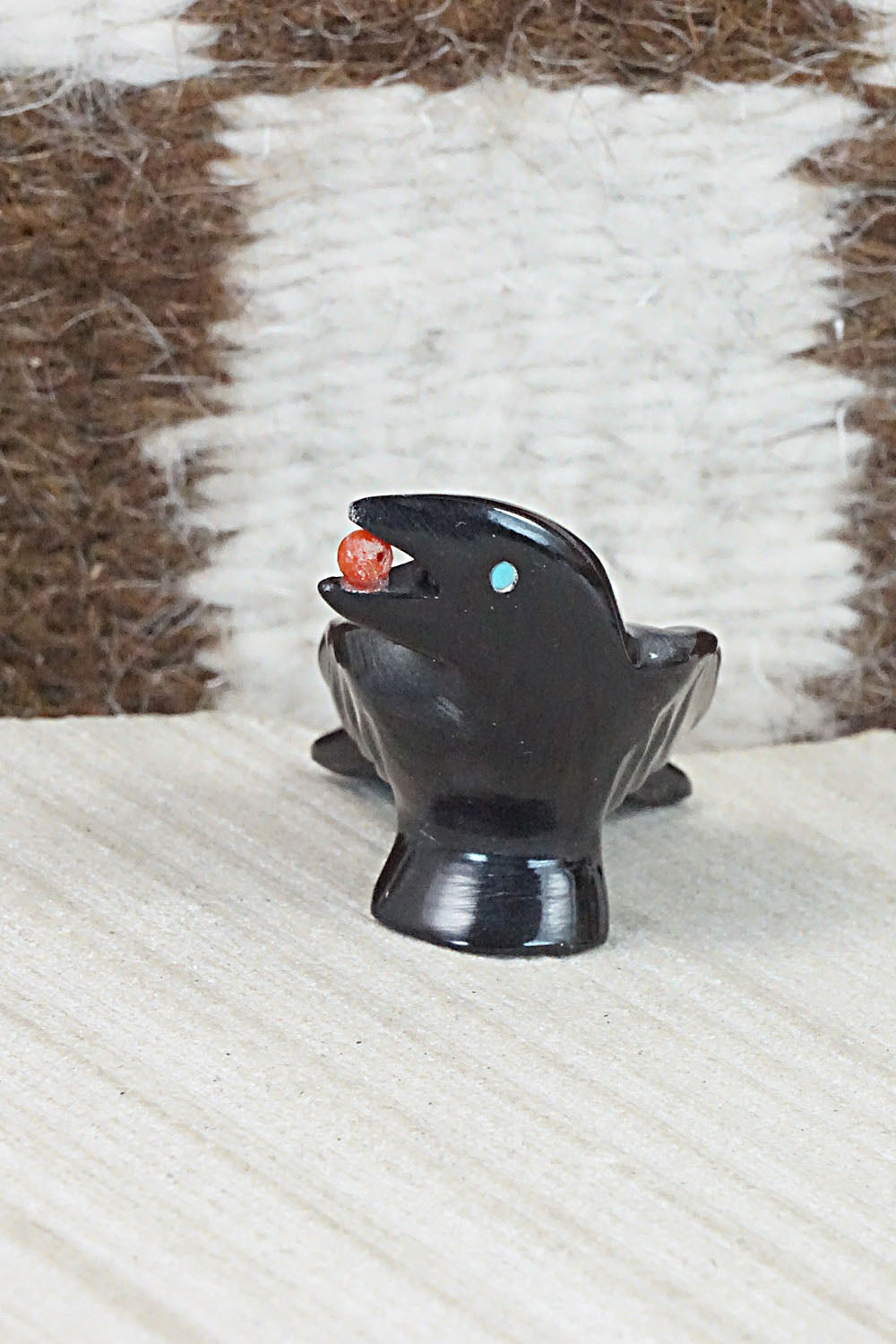 Crow Zuni Fetish Carving - Calvert Bowannie