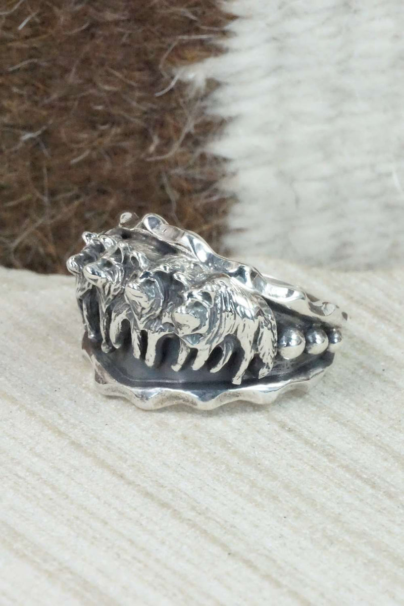Sterling Silver Ring - Genevieve Francisco - Size 13