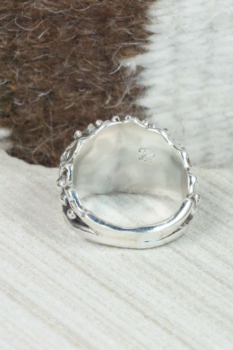 Sterling Silver Ring - Genevieve Francisco - Size 11.5