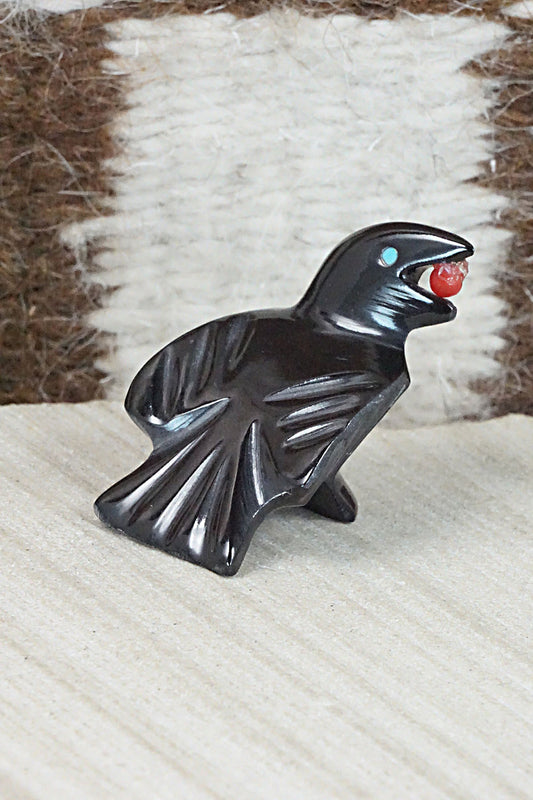 Crow Zuni Fetish Carving - Calvert Bowannie