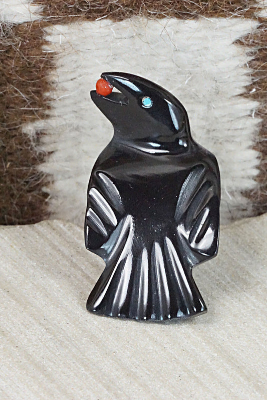 Crow Zuni Fetish Carving - Calvert Bowannie