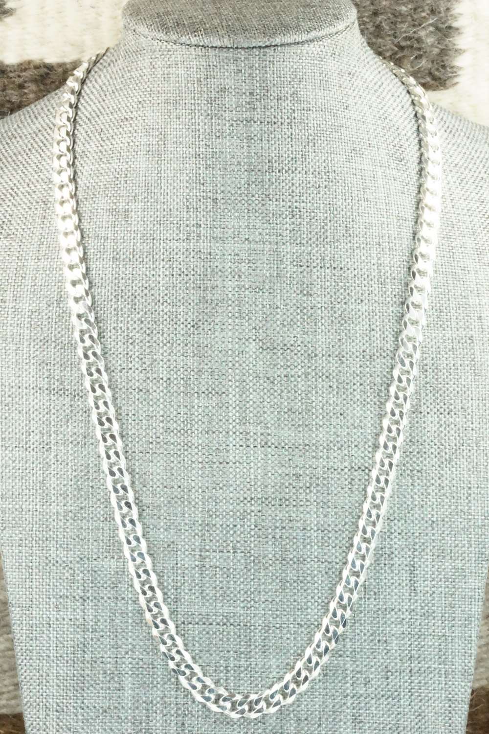 Sterling Silver Chain Necklace - Sterling Silver 20"