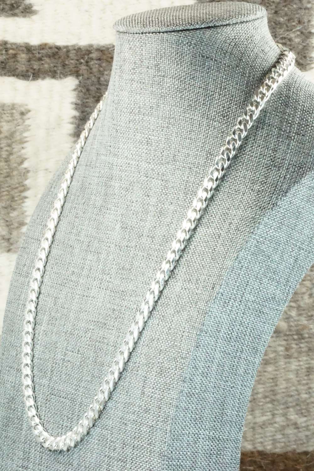 Sterling Silver Chain Necklace - Sterling Silver 20"