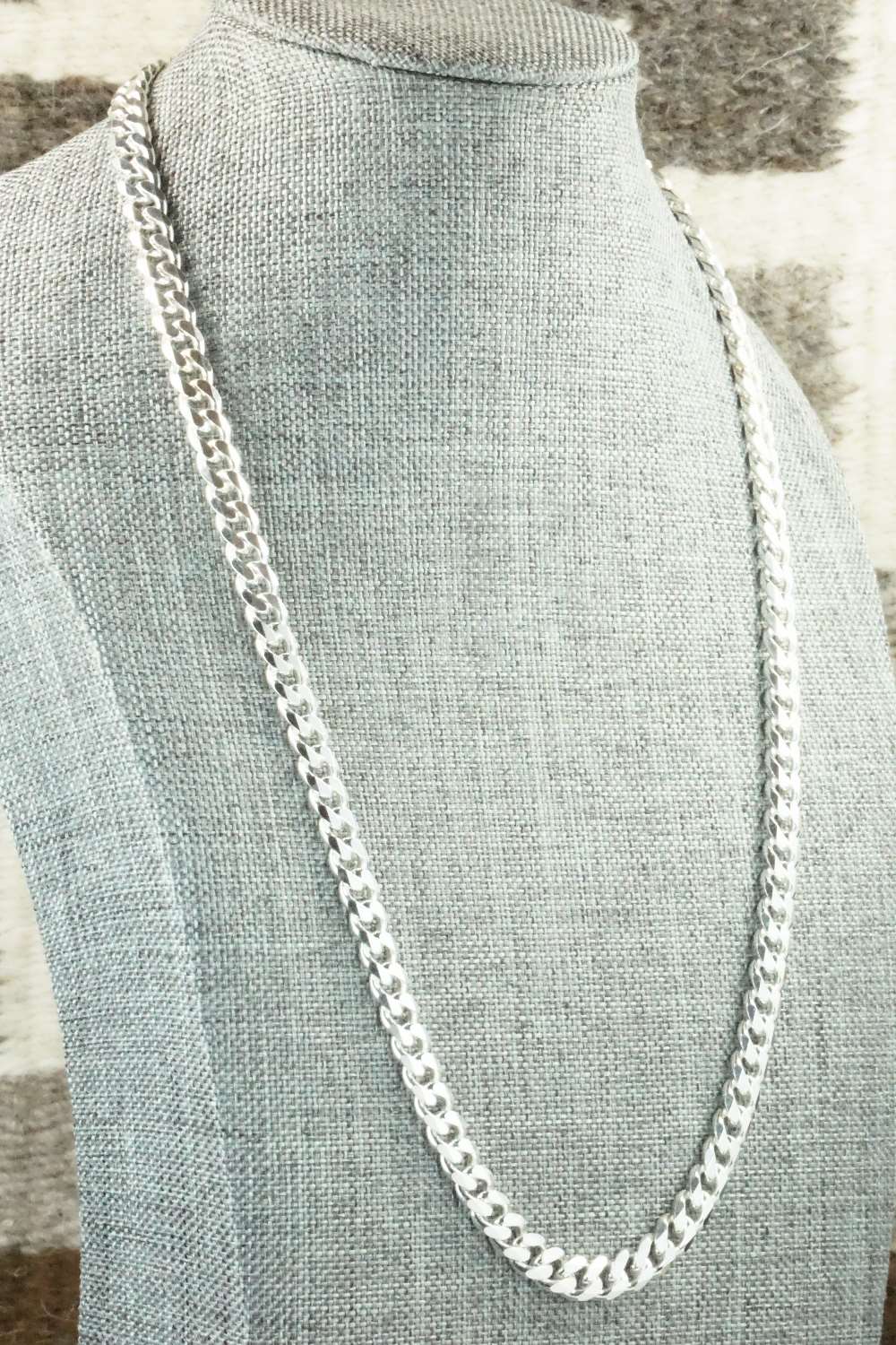 Sterling Silver Chain Necklace - Sterling Silver 20"