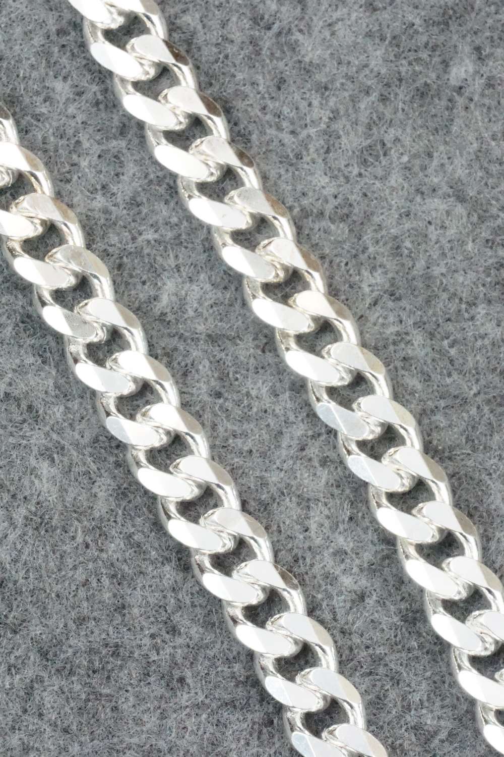 Sterling Silver Chain Necklace - Sterling Silver 20"