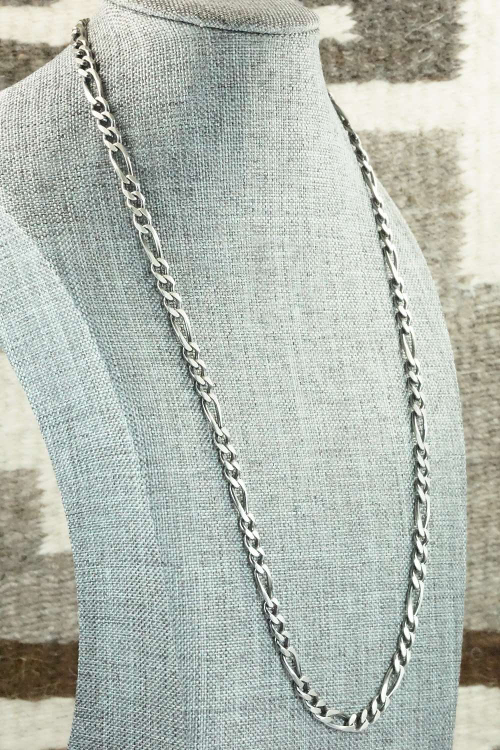 Sterling Silver Chain Necklace - Sterling Silver 22"