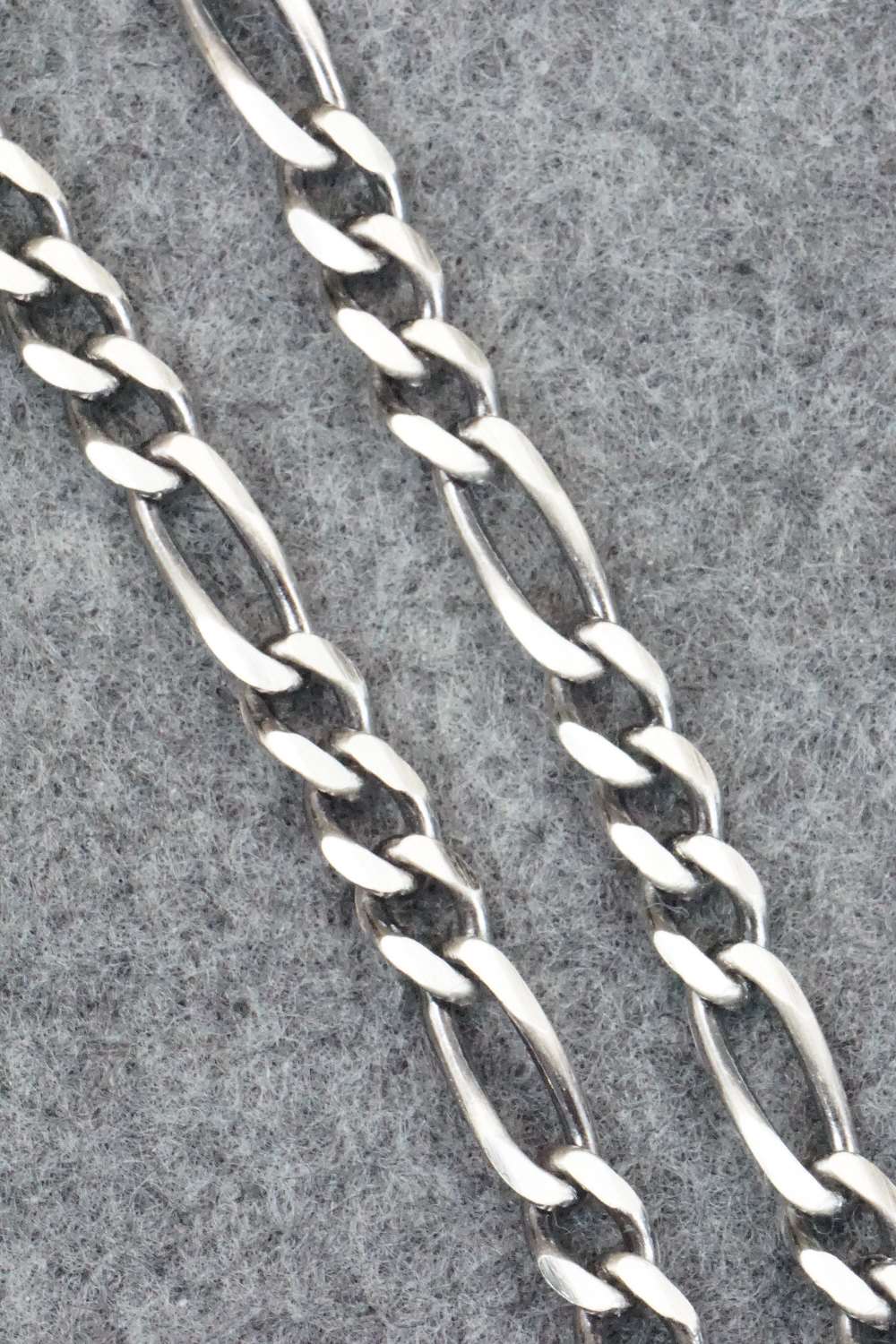 Sterling Silver Chain Necklace - Sterling Silver 22"