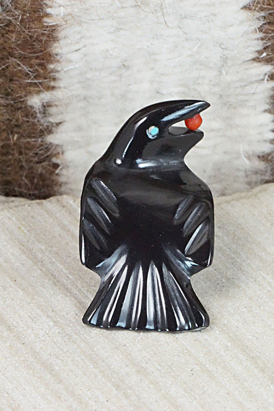 Crow Zuni Fetish Carving - Calvert Bowannie