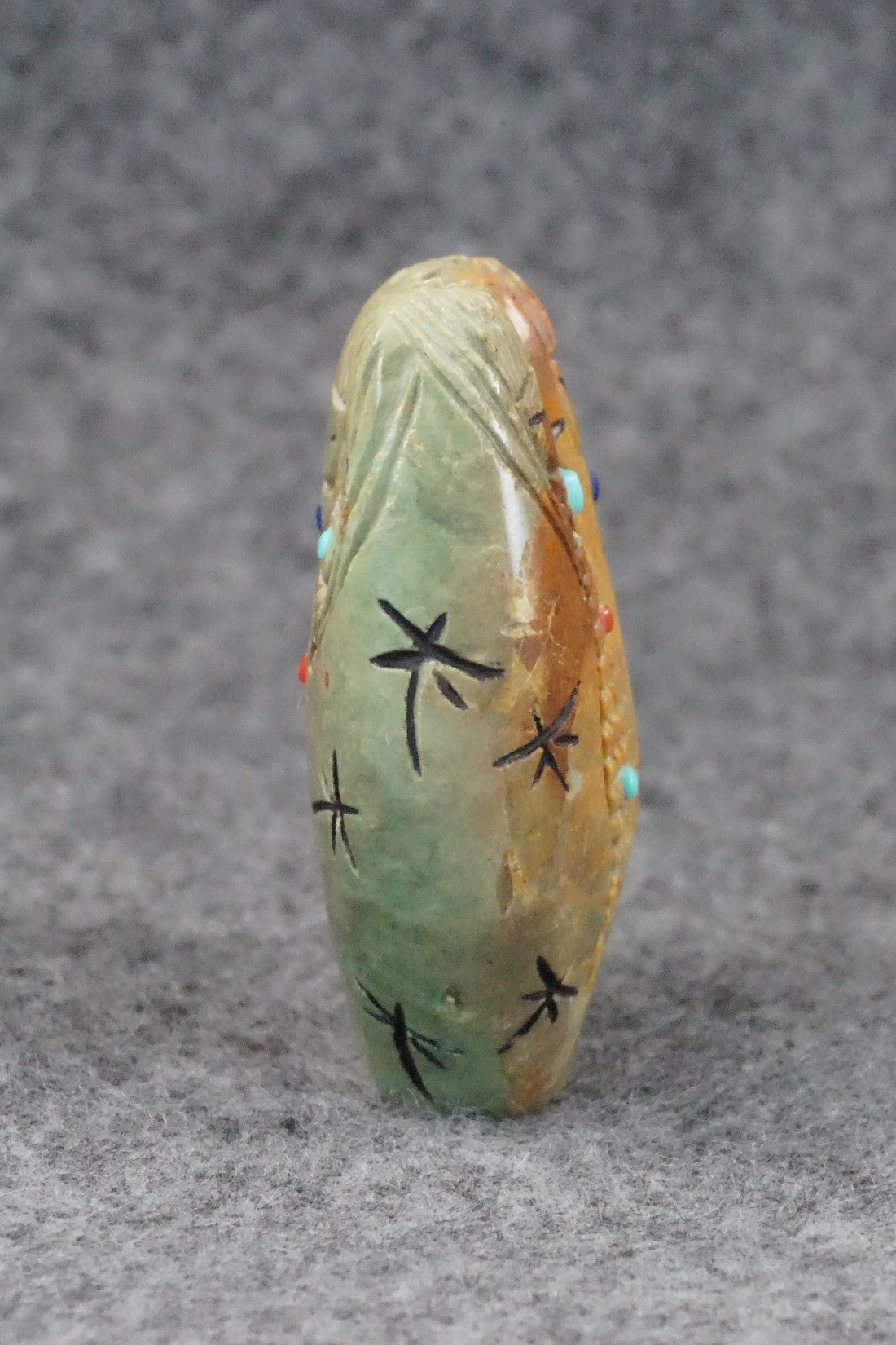 Corn Maiden Zuni Fetish Carving - Sandra Quandelacy